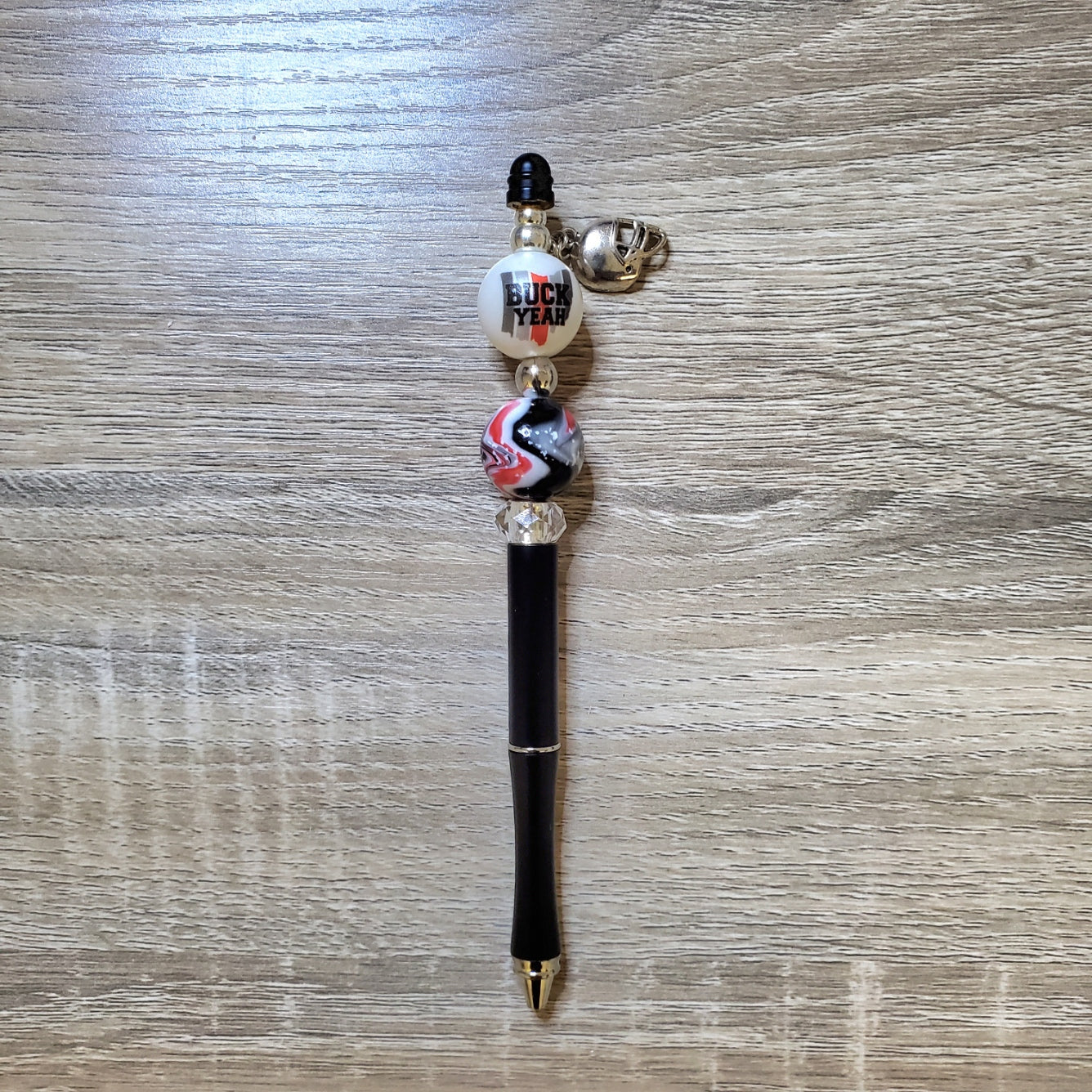 Buck Yeah Beaded Pen