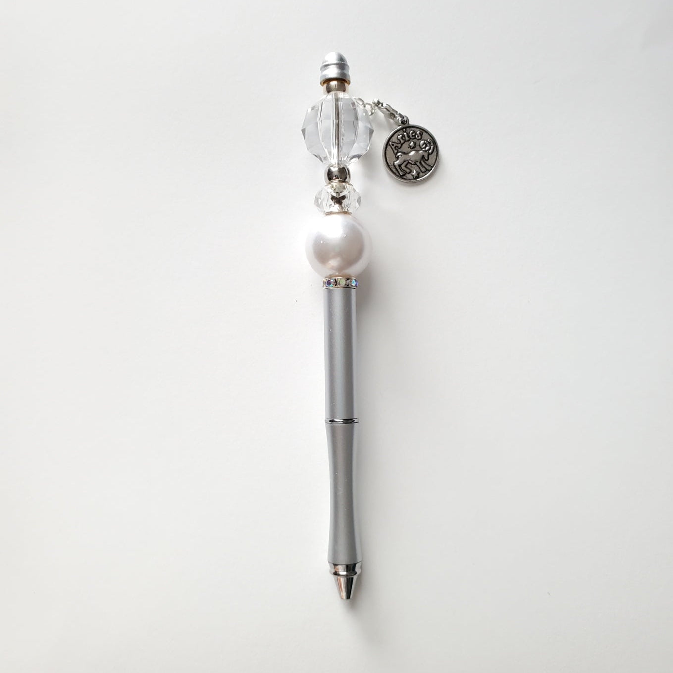 Zodiac Birthstone Beaded Pen