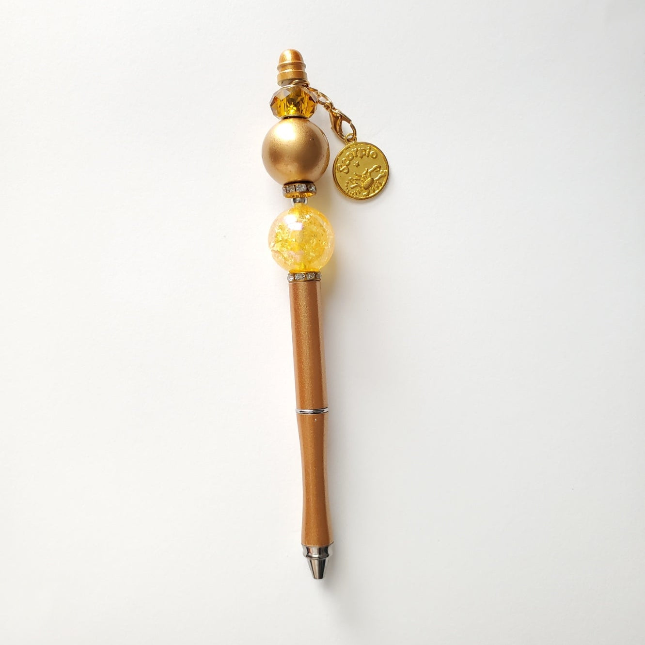 Zodiac Birthstone Beaded Pen